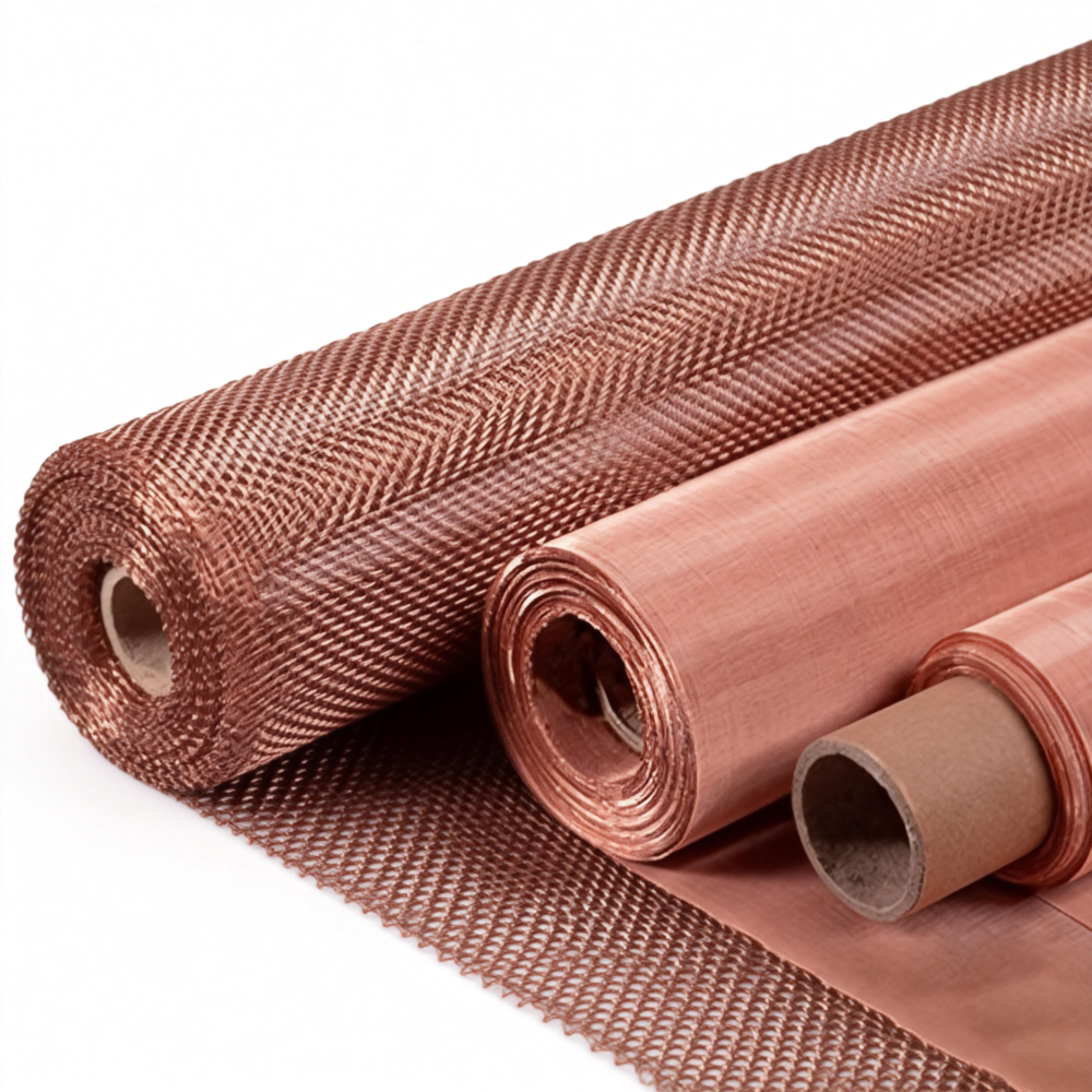 Pure Copper Mesh Screen – Electromagnetic Shielding for Distillation Use