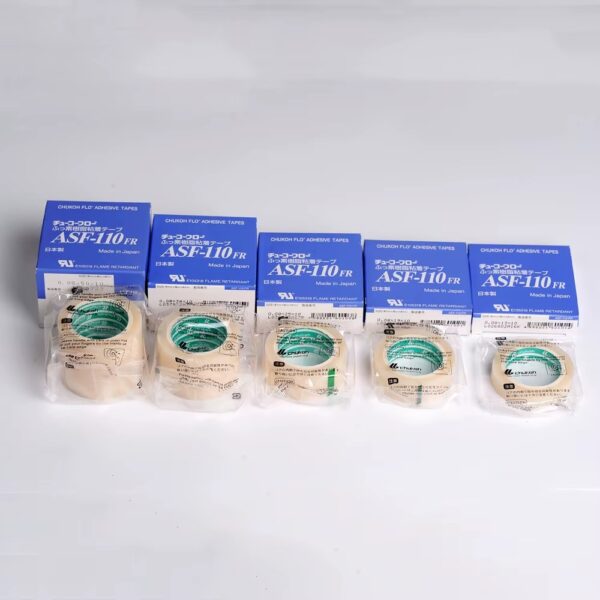 Chukoh Flo ASF110 Adhesive Tape – 0.08mm x 25mm x 10m, Corrosion Resistant