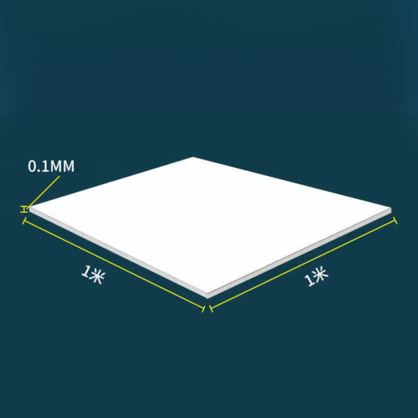 High-Temperature Resistant PTFE Sheet – Virgin Engineering Plastic Material