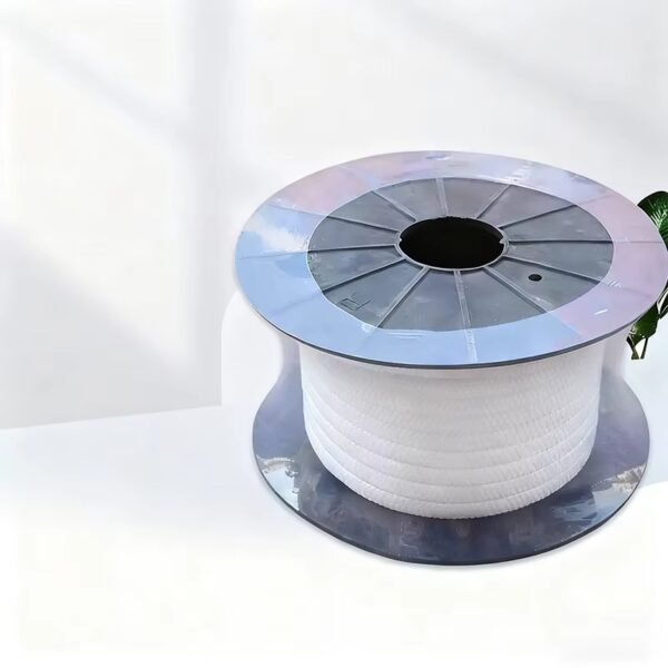 High-Performance Aramid Fiber Gland – Kevlar Braided, Yellow, PTFE & Graphite