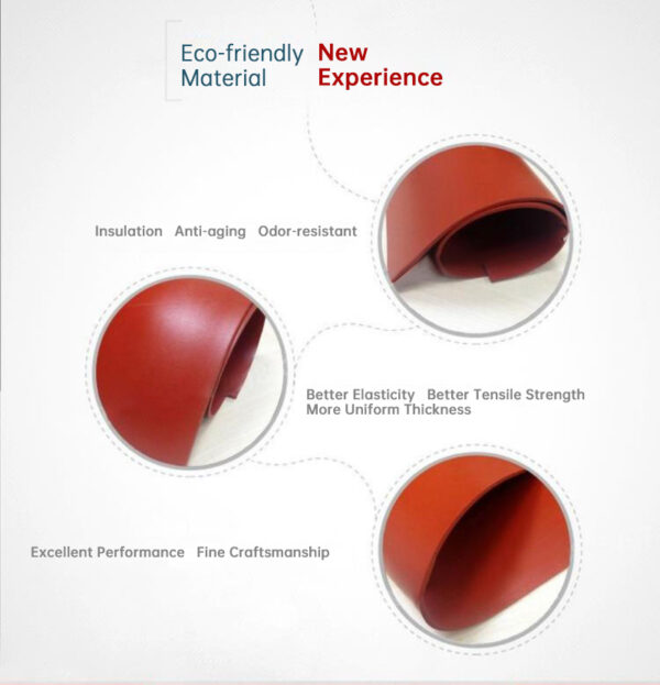 High-Temperature Silicone Foam Sheet – Heat-Resistant Pad for Thermal Transfer