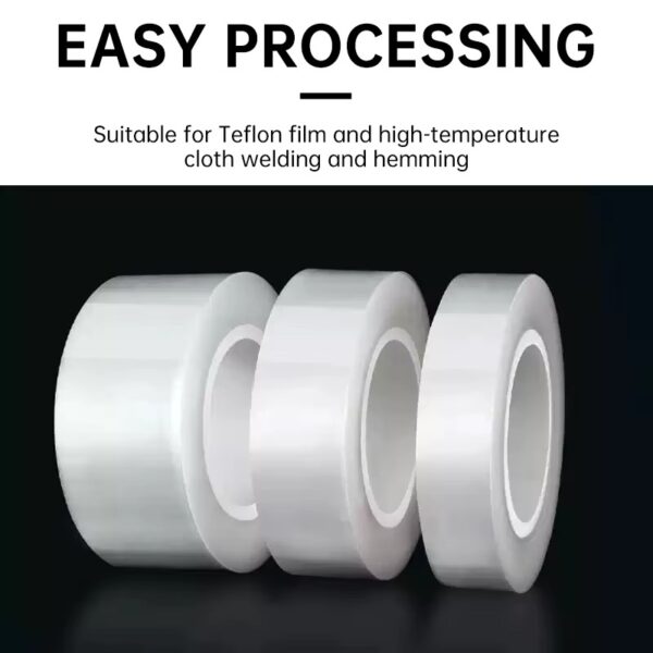 0.03mm Clear Transparent FEP Film Roll – High-Temperature Resistant for 3D Printers