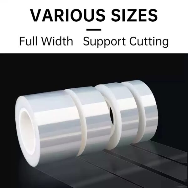 0.03mm Clear Transparent FEP Film Roll – High-Temperature Resistant for 3D Printers