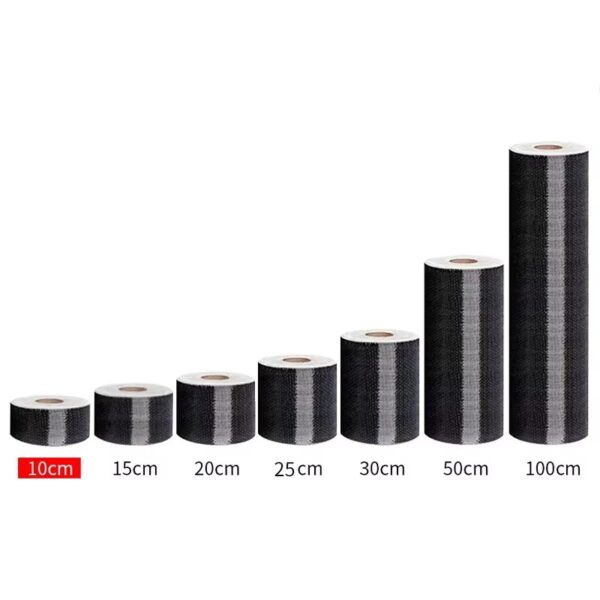 300gsm Carbon Fiber Fabric for Concrete Crack Repair – Bridges & Construction