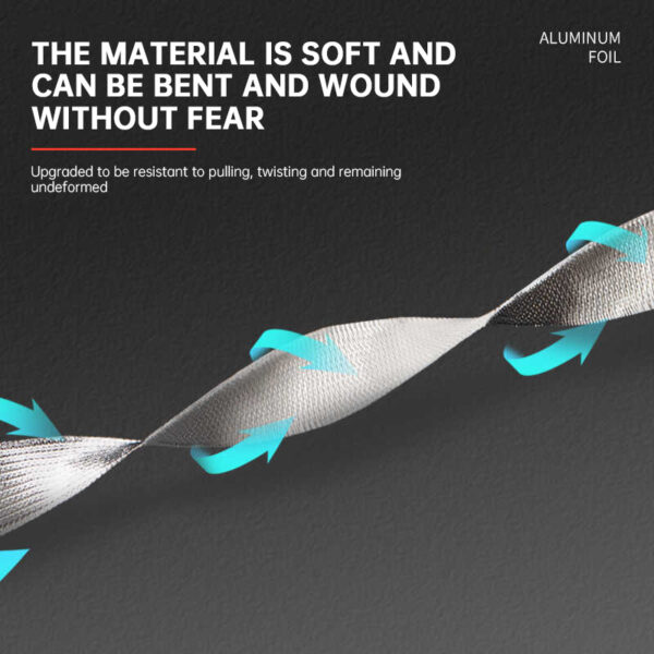 Reflective Closed-Cell Foam Fiberglass Aluminum Foil Fabric