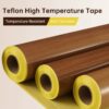 imgi_453_H41d3304c5968475fb93c4731aadbb2deF High-Temperature PTFE Tape – Thread Seal, Adhesive, Silicone Coated, Fiberglass Reinforced