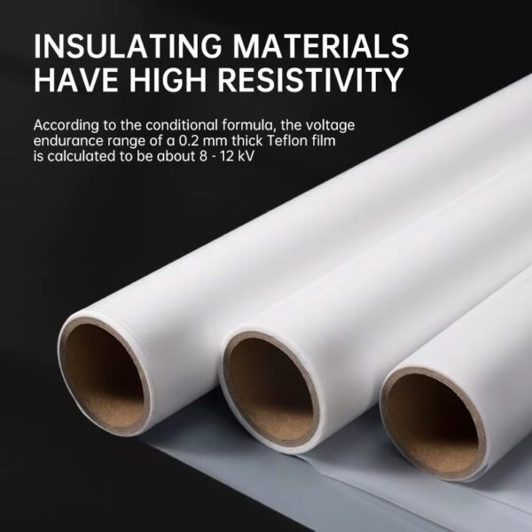 High-Temperature PTFE Sheet Roll – Virgin Material for Insulation Gaskets