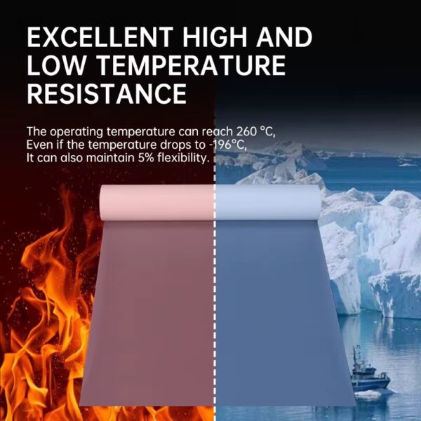 High-Temperature PTFE Sheet Roll – Virgin Material for Insulation Gaskets