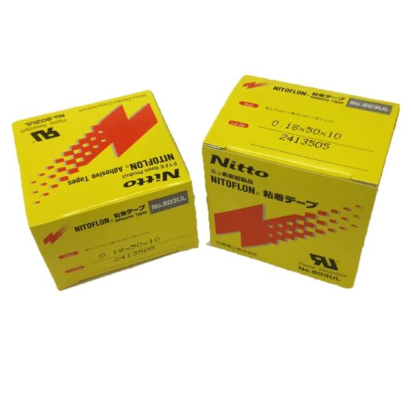 Nitto PTFE Tape 903UL & 973UL – High-Voltage, Certified, Waterproof