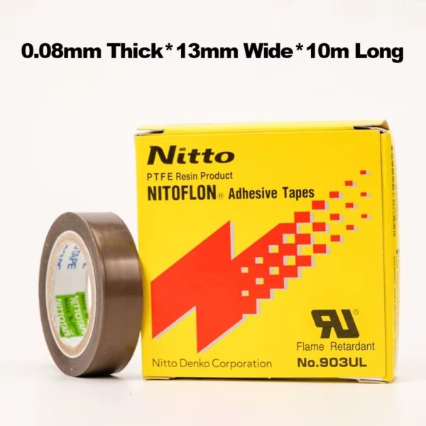 Nitto PTFE Tape 903UL & 973UL – High-Voltage, Certified, Waterproof