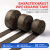Titanium Exhaust Wrap Heat Insulation Tape