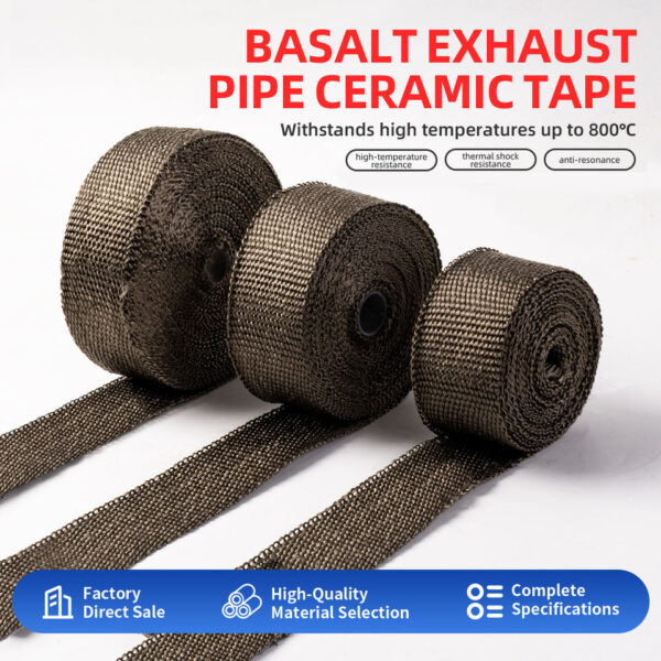 Titanium Exhaust Wrap Heat Insulation Tape