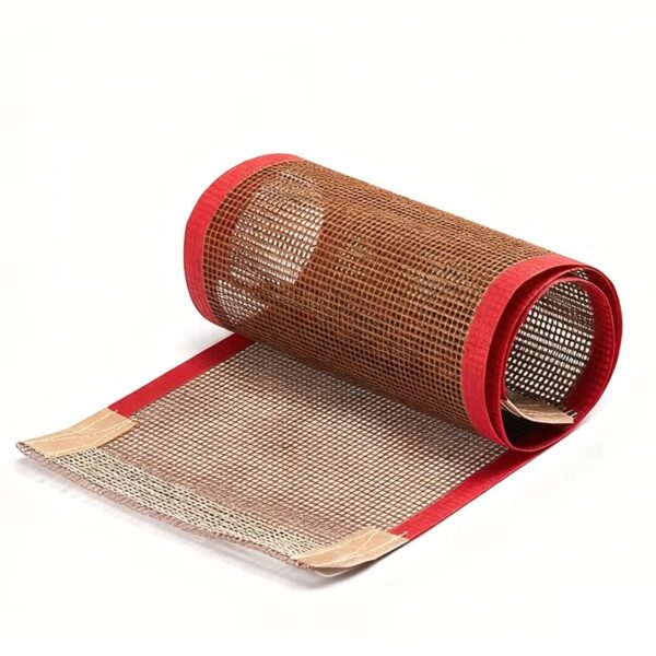 Custom PTFE Mesh Conveyor Belt – Heat-Resistant, Certified for Open Dryer Machines