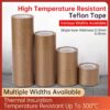 Custom PTFE Tape – Self-Adhesive, Double-Sided, Fabric Sheet for Industrial Use