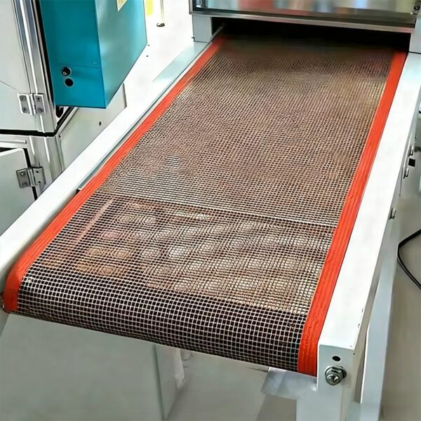 Custom PTFE Mesh Conveyor Belt – Heat-Resistant, Certified for Open Dryer Machines