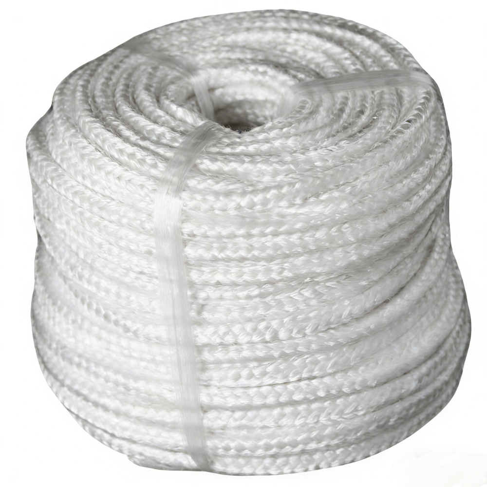 把图片弄清晰 (1) Aramid Winch Rope – High Temperature & Flame Resistant for Glass Tempering Furnaces
