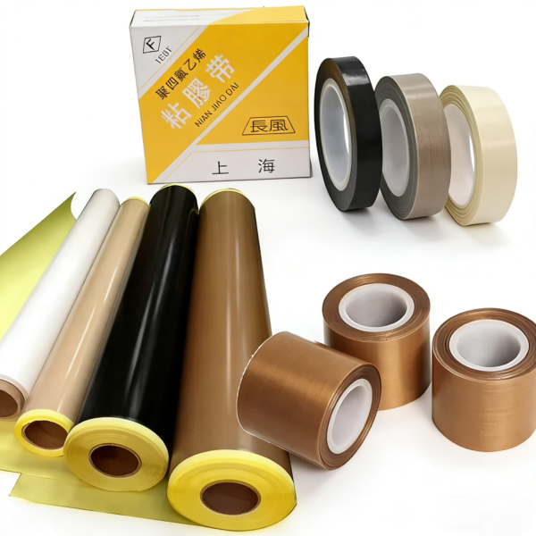 PTFE Adhesive Tape – Multifunctional, with Box Packaging and Labels